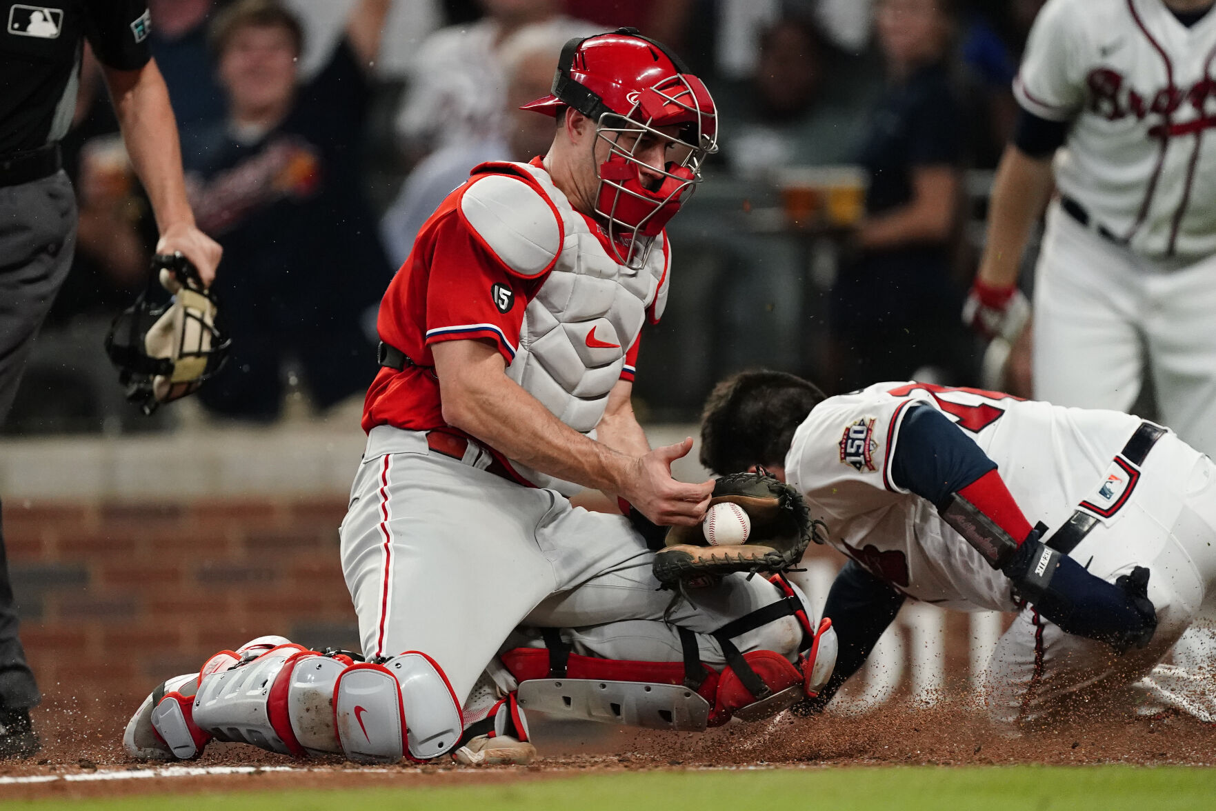APTOPIX Phillies Braves Baseball